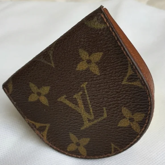 Louis Vuitton Mono Porte Monnaie Cuvette Leather Coin Purse Wallet Jewelry Case - Picture 7 of 10